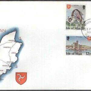 Isle of Man – FDC 1978-02-28 – Byggnader bla Fyren i Ayre, 13 kpl