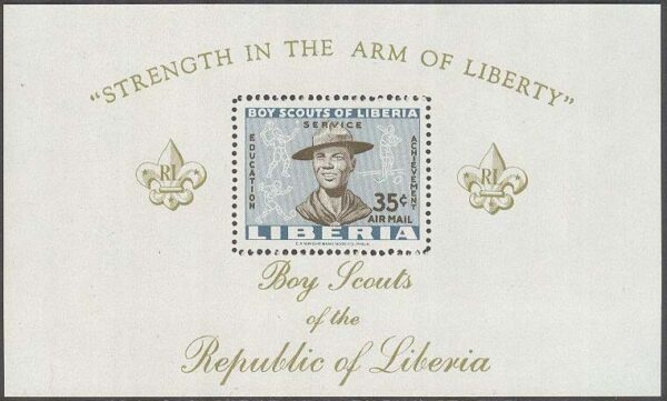 Liberia - M BL  22 A Scouting, Block **