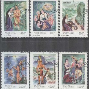 Vietnam – M 3053-3058 Legenden om Lạc Long Quân & Âu Cơ, 6 kpl