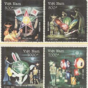 Vietnam – M 3257-3260 Fest för Månen, 4 kpl
