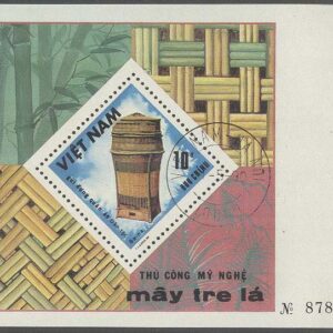 Vietnam – M BL  51 Konsthanverk – Korgar, Block