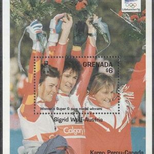 Grenada – M BL 337 OS i Lillehammer 1994 Alpin skidåkning, Block **