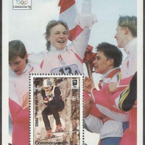 Dominica – M BL 242 OS i Lillehammer 1994 Störtlopp, Block **