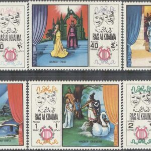 Ras Al Khaima – M  281-286 A Scener ur berömda Operor bla Aida, 6 kpl **