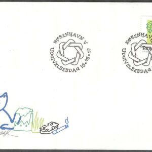 Danmark – FDC 1997-05-15 – Astma-Allergi-förbundet, 1 kpl Vinjett 1