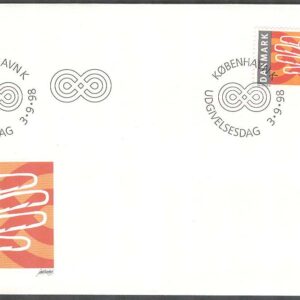 Danmark – FDC 1998-09-03 – Cancerhjälpen, 1 kpl Vinjett 1