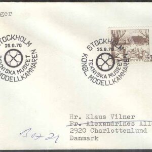 Stockholm 25/9-70 Tekniska Museet Kongl. Modellkammaren