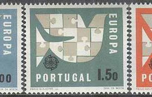 Portugal – M  948-950 Europa CEPT 1963, 3 kpl **