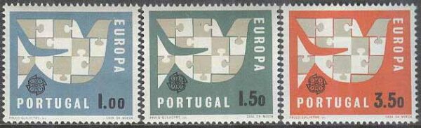 Portugal - M  948-950 Europa CEPT 1963, 3 kpl **