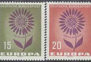 Tyskland – M  445-446 Europa CEPT 1964, 2 kpl **
