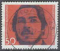 Tyskland – M  657 Friedrich Engels 150 år – Socialist, 1 kpl