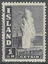 Island – F  236 Geysir, 1 kr stpl