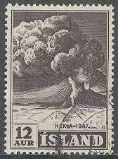 Island – F  281 Hekla, 12 aur stpl