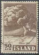 Island – F  284 a Hekla, 50 aur stpl