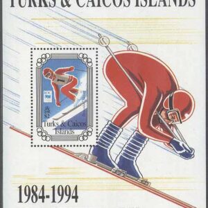 Turks & Caicos Islands – M BL 148 Internat Olympiska Kommittén 100 år, Block **
