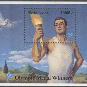 Sierra Leone – M BL 260 Internationella Olympiska Kommittén 100 år, Block **