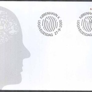 Danmark – FDC 2000-09-27 – Spastikerföreningen, 1 kpl Vinjett 1