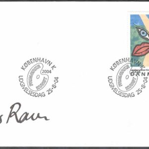 Danmark – FDC 2004-08-25 – Frimärkskonst VII, 2 kpl Vinjett 1-2