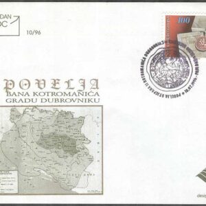 Bosnien-Hercegovina – FDC 1996-07-10 – Historia i B&H bla Medalj, 1 kpl
