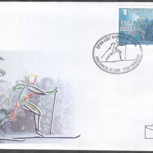 Bosnien-Hercegovina – FDC 2003-02-20 – Sport – Skidtävling 35 år, 1 kpl