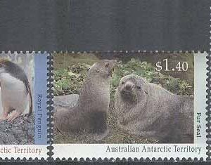 Australian Antarctic Ter. – M   95-97 Djur i Antarktis – Pingviner & Sjöbjörn, 3 kpl **