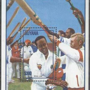 Guyana – M BL 449 Sport – Kricket – Världsrekord, Block **
