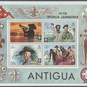 Antigua & Barbuda – M BL  21 Scouting – Träff i Norge 1975, Block **