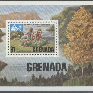 Grenada – M BL  45 Scouting – Träff i Norge 1975, Block **