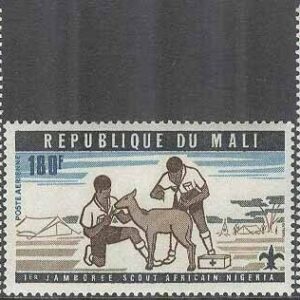 Mali – M  539-541 Scouting – 1:a Afrikanska Träffen 1976, 3 kpl **