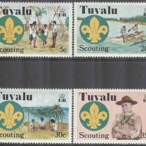 Tuvalu – M   50-53 Scouting 50 år, 4 kpl **