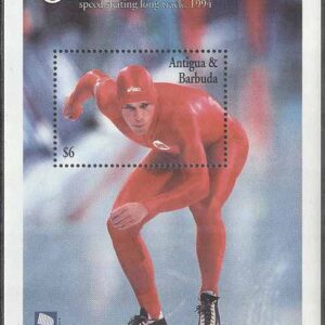 Antigua & Barbuda – M BL 299 Internationella Olympiska Kommittén 100 år, Block **