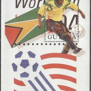 Guyana – M BL 436 VM i Fotboll i USA 1994 II – Oiler Watson, Block **