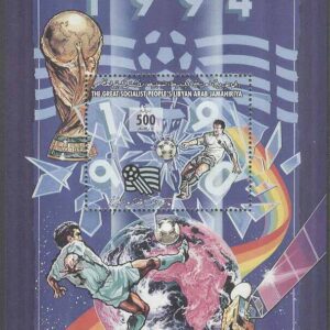 Libyen – M BL 132 VM i Fotboll i USA 1994, Block **