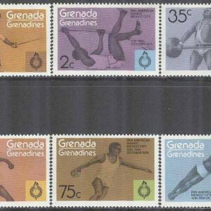 Grenada Grenadines – M  105-111 7:e Panamerikanska spelen 1975, 6 kpl **