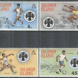Solomon Islands – M  276-279 Sport – 5:e Sydpazifistiska spelen 1975, 4 kpl **