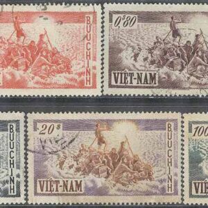 Sydvietnam – M  102-105, 107 Ankommande från Nordvietnam 1 år, 5 olika