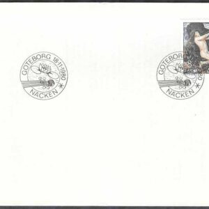 Sverige – FDC 1980-11-18 – Näcken, 1 kpl