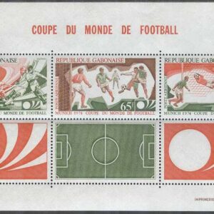 Gabon – M BL  27 VM i Fotboll i Västtyskland 1974, Block **