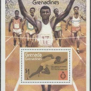 Grenada Grenadines – M BL  14 Sport – 7:e Panamerikanska spelen 1975, Block **