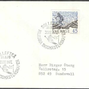 Sollefteå 22/3-73 XVIII Int. Militärs Skidmästerskapen