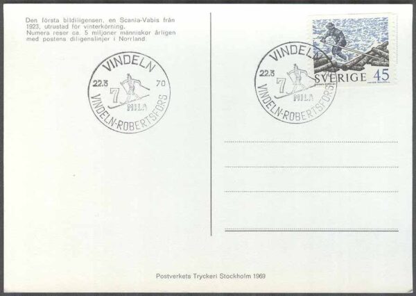 Vindeln 22/3-70 7-mila Vindeln-Robertsfors