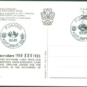Fjärås 8/6-85 Scouting – Koitjärve XXV