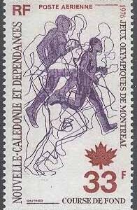 Nya Kaledonien – M  582 OS i Montreal 1976 Löpning, 1 kpl **