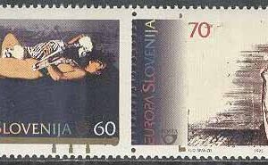 Slovenien – M  110-111 Europa CEPT 1995 Fred & Frihet, par kpl **