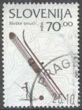 Slovenien – M  125 Kulturella arv – Skidor, 1 kpl
