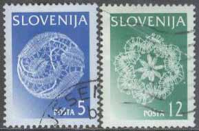 Slovenien – M  157, 159 y I Spetsar från Idria, 2 olika