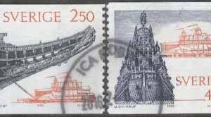 F 1624-1625 Nya Vasamuseet, 2 kpl