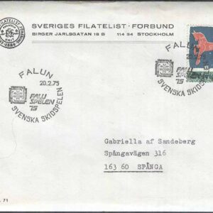 Falun 20/2-75 Svenska Skidspelen