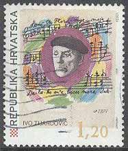 Kroatien – M  335 Kroatisk Musikhistoria – Ivo Tijardovi∂ Kompositör, märke