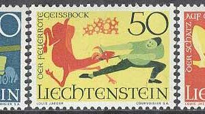 Liechtenstein – M  518-520 Sagor III, 3 kpl **